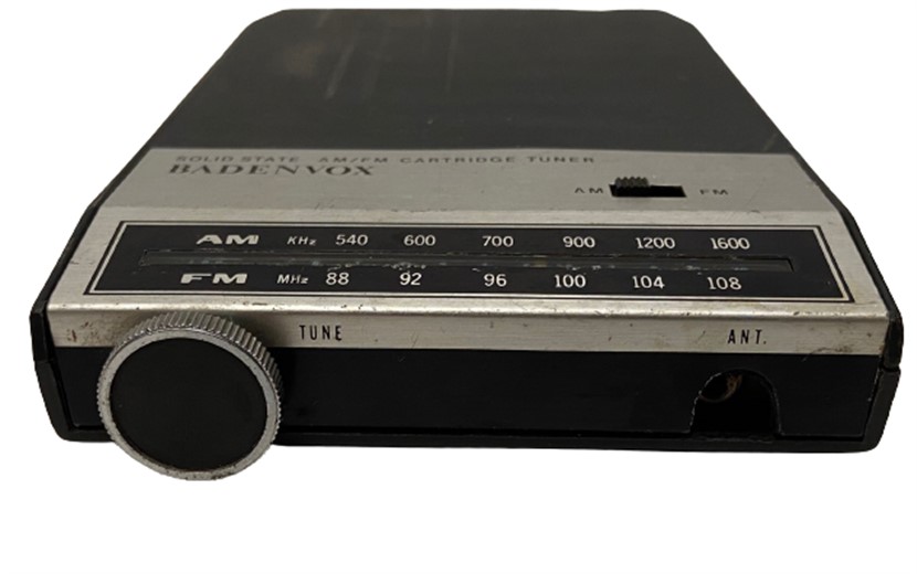 1970 BADEN VOX SOLID STADE AM-FM CARTRİDGE TUNER TEYPLERDE RADYO DİNLEMEK İÇİN ADAPTÖR SOLID STATE AM/FM CARTRIDGE TUNER RADYO
