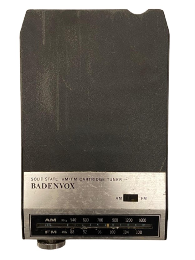1970 BADEN VOX SOLID STADE AM-FM CARTRİDGE TUNER TEYPLERDE RADYO DİNLEMEK İÇİN ADAPTÖR SOLID STATE AM/FM CARTRIDGE TUNER RADYO