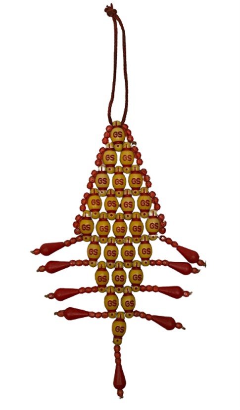 CEZA EVİ BONCUK İŞİ EL YAPIMI GALATASARAY SALLAMA COK DEGİŞİK FORMDA YAPILMIŞ DUVAR SÜSÜ