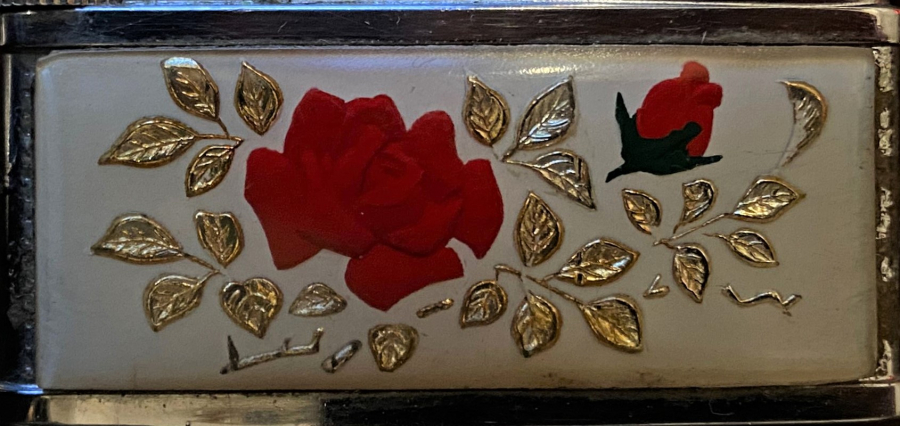 BROTHER LİTE LİGHTER GÜL  İŞLEMELİ GAZLI TAŞLI ÇAKMAK