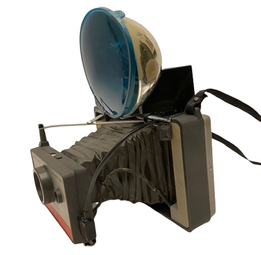 DARKEN LIGHTEN LAND CAMERA POLAROID AUTOMATIC 104 KÖRÜKLÜ FOTOĞRAF MAKİNESİ