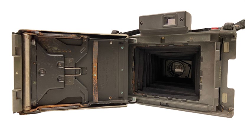 DARKEN LIGHTEN LAND CAMERA POLAROID AUTOMATIC 104 KÖRÜKLÜ FOTOĞRAF MAKİNESİ