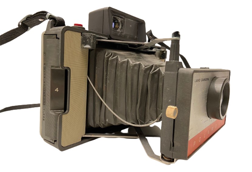 DARKEN LIGHTEN LAND CAMERA POLAROID AUTOMATIC 104 KÖRÜKLÜ FOTOĞRAF MAKİNESİ