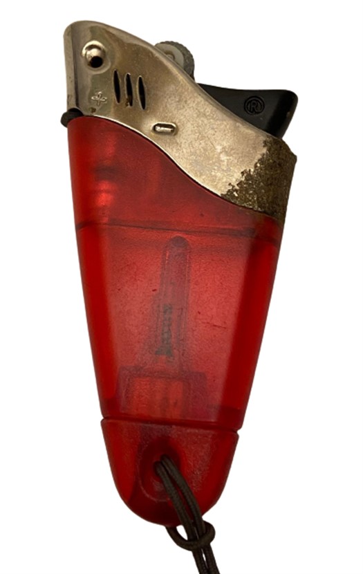 RONSON LİGHTER GAZLI CARKLI CAKMAK TAŞLI KIRMIZI ANAHTARLIK ÇAKMAK