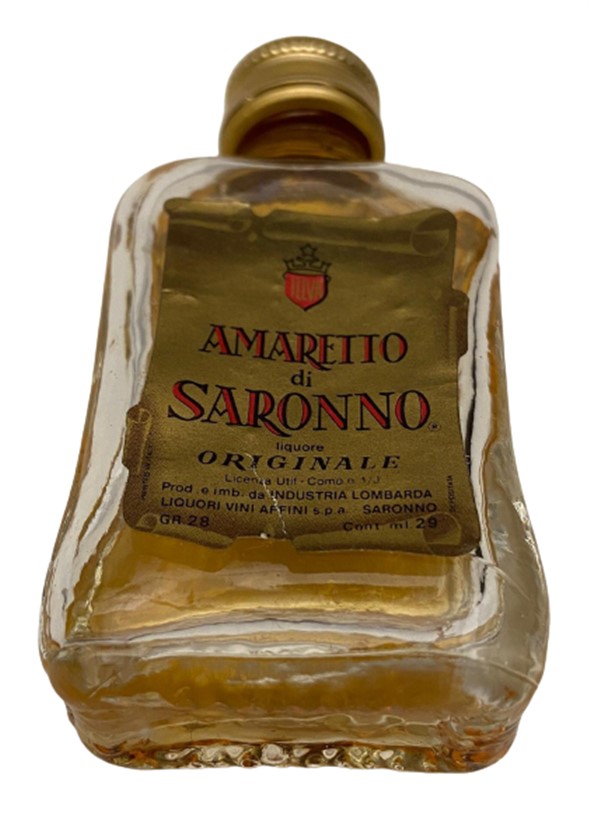 AMARETTO Dİ SARONNO 30 ML MİNYATÜR LİKÖR ŞİŞESİ
