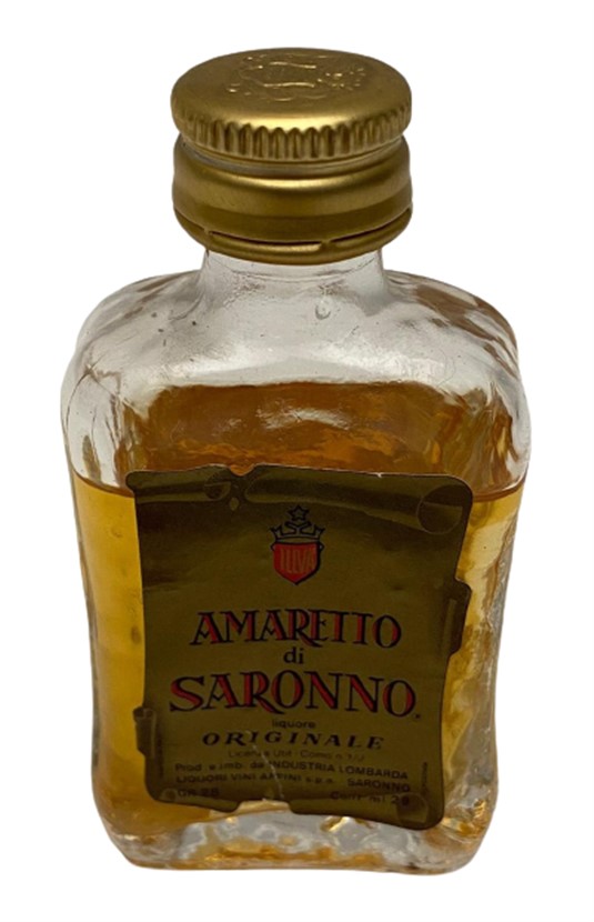 AMARETTO Dİ SARONNO 30 ML MİNYATÜR LİKÖR ŞİŞESİ