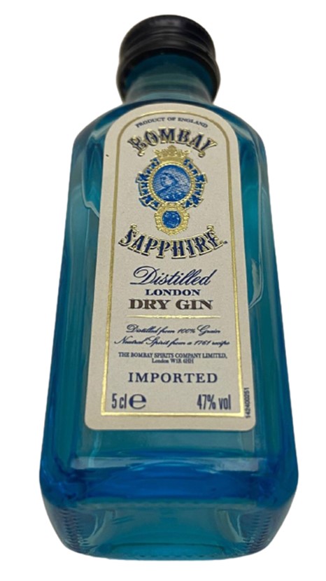 BOMBAY SAPPHIRE 5 CL MİNYATÜR CİN ALKOL 