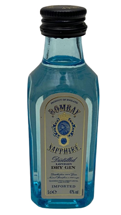 BOMBAY SAPPHIRE 5 CL MİNYATÜR CİN ALKOL 