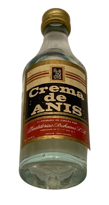 CREMA DE ANIS LİQUOR MİNYATÜR  KAPAGI ACILMAMIŞ LİKÖR