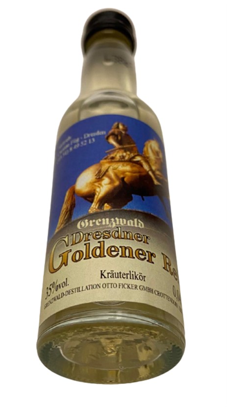DRESDNER GOLDENER REİTER 40 ML MİNYATÜR LİKÖR ŞİŞESİ