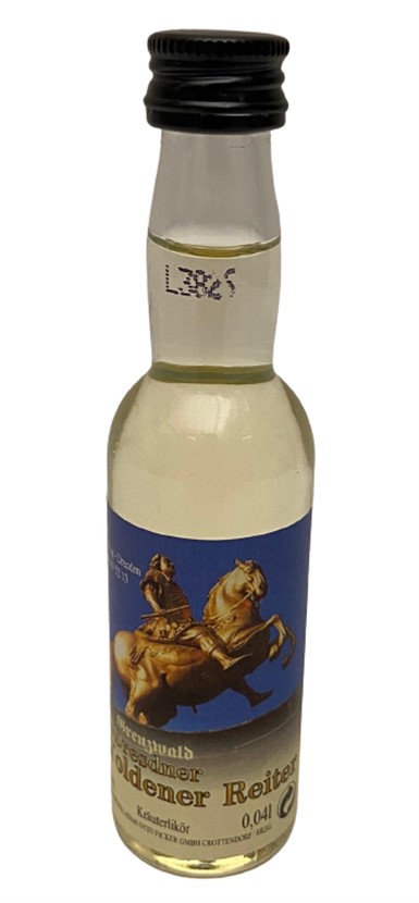 DRESDNER GOLDENER REİTER 40 ML MİNYATÜR LİKÖR ŞİŞESİ