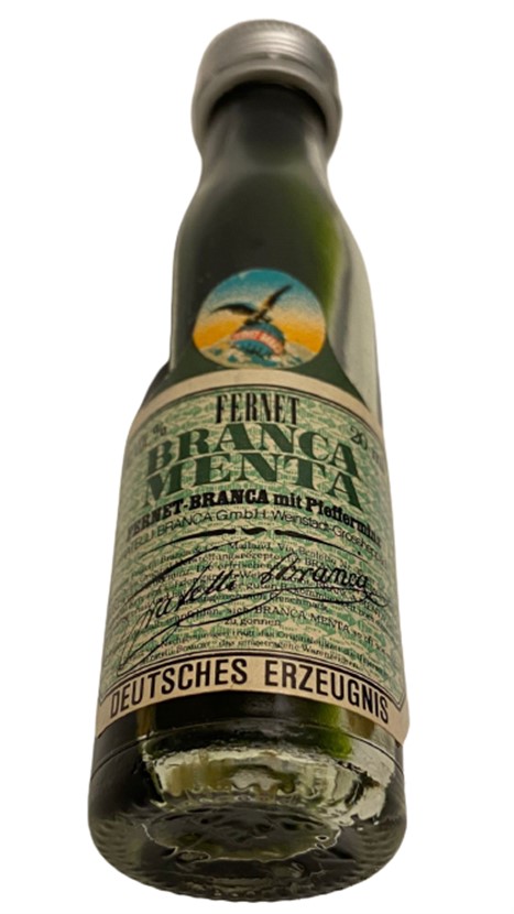 FERNET BRANCA MENTA 20 ML MİNYATÜR LİKÖR ŞİŞESİ
