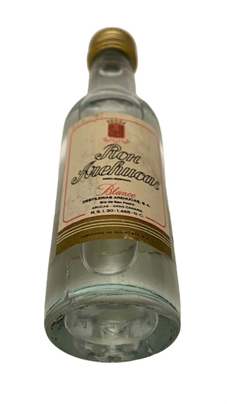 RON ERHUCAS BLANCO 5 CL MİNYATÜR ROM ŞİŞESİ