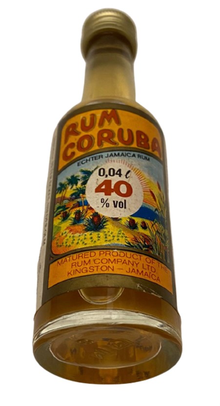 RUM CORUBA 40 ML MİNYATÜR ROM ŞİŞESİ