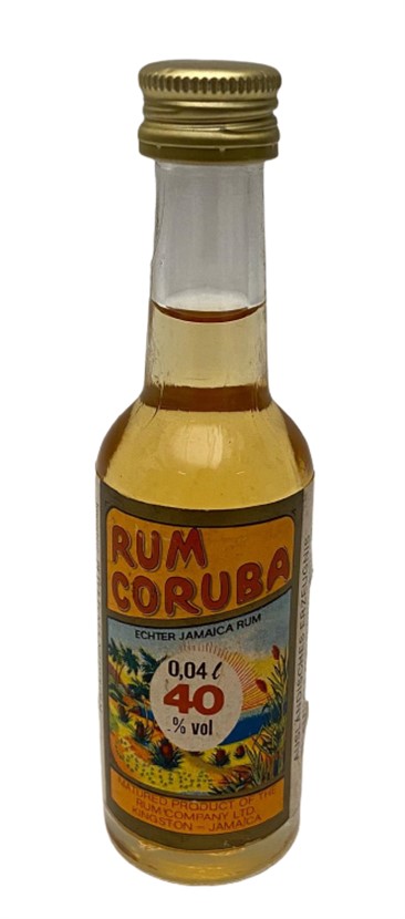 RUM CORUBA 40 ML MİNYATÜR ROM ŞİŞESİ