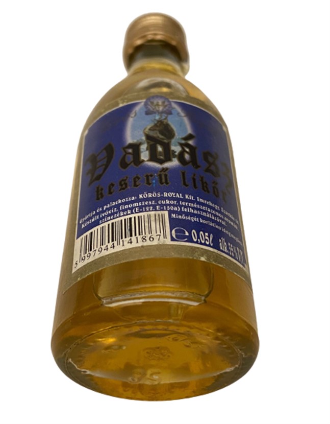 KÖRÖS ROYAL 50 ML MİNYATÜR İÇKİ ŞİŞESİ KAPAGI ACILMAMIŞ DOLU KOLEKSİYON  