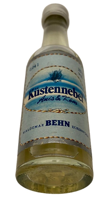 ALMAN KÜSTENNEBEL ANİS & KÖLN 40 ML MİNYATÜR İÇKİ LİKÖR ŞİŞESİ KAPAGI ACILMAMIŞ DOLU KOLEKSİYON 