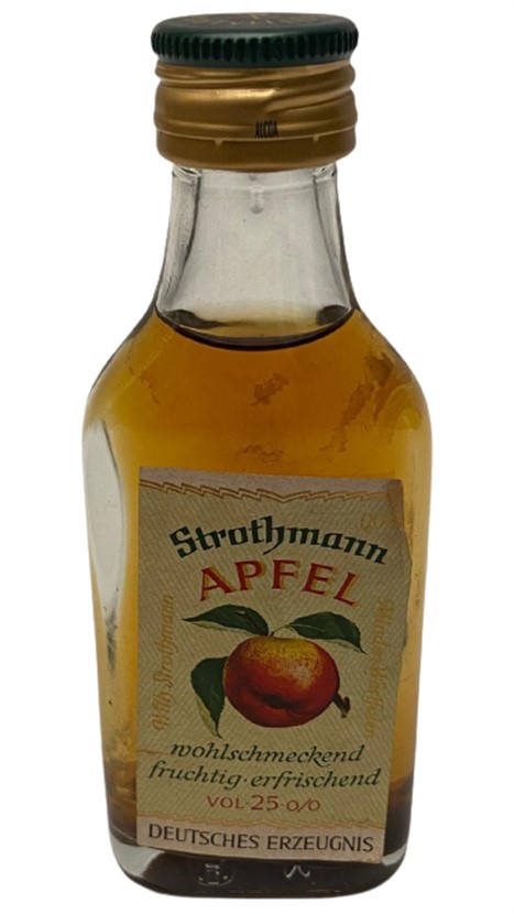 ALMAN STROTHMANN APFEL 40 ML MİNYATÜR İÇKİ LİKÖR ŞİŞESİ KAPAGI ACILMAMIŞ DOLU KOLEKSİYON
