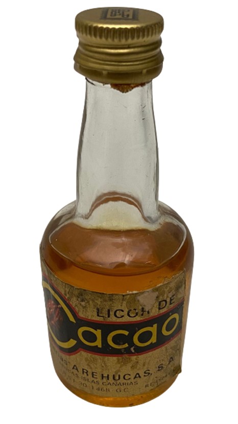 LICOR DE CACAO 40 ML MİNYATÜR İÇKİ LİKÖR ŞİŞESİ KAPAGI ACILMAMIŞ DOLU KOLEKSİYON 
