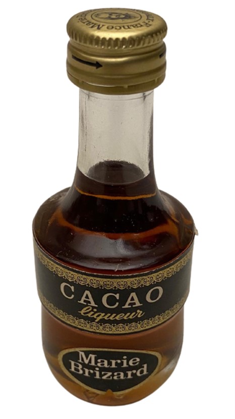 MARİE BRİZARD CACAO LİQUEUR 30 ML MİNYATÜR İÇKİ LİKÖR ŞİŞESİ KAPAGI ACILMAMIŞ DOLU KOLEKSİYON
