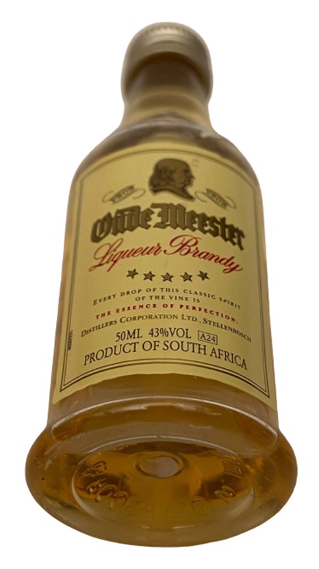 OUDE MEESTER LİQUEUR BRANDY 50 ML MİNYATÜR PLASTİK İÇKİ ŞİŞE KAPAGI ACILMAMIŞ DOLU KOLEKSİYON 