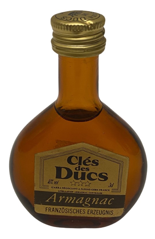 CLES DES DUCS ARMAGNAC 30 ML MİNYATÜR İÇKİ LİKÖR ŞİŞESİ KAPAGI ACILMAMIŞ DOLU KOLEKSİYON