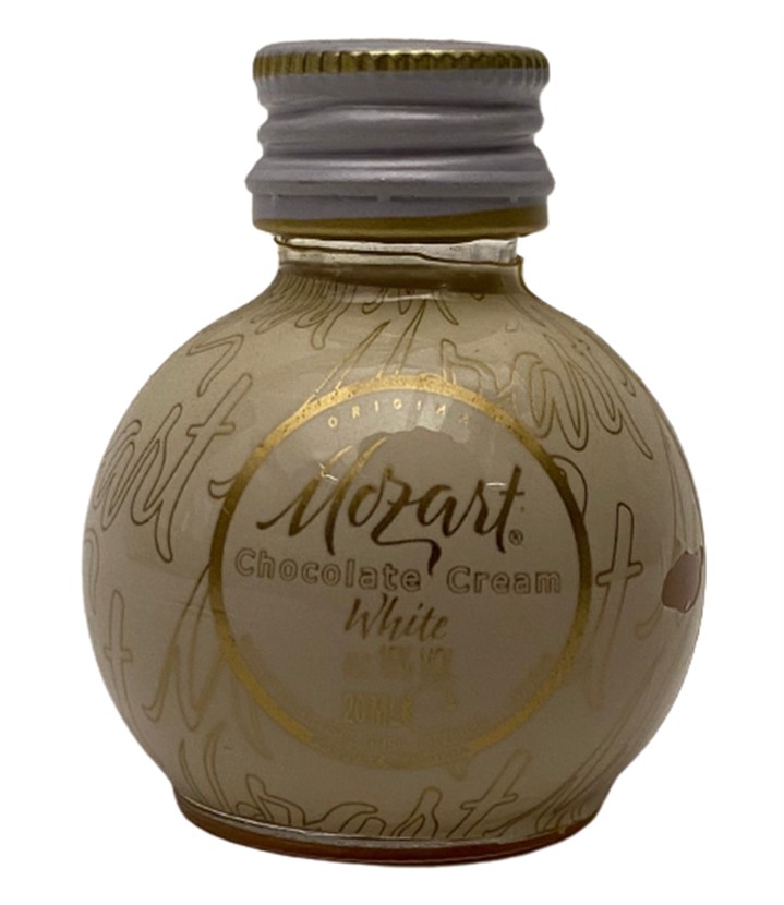 MOZART CHOCOLATE CREAM 20 ML MİNYATÜR İÇKİ LİKÖR ŞİŞESİ KAPAGI ACILMAMIŞ DOLU KOLEKSİYON  