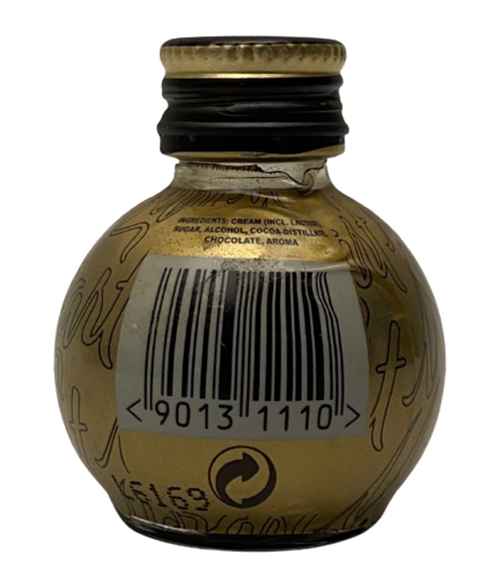 MOZART CHOCOLATE CREAM 20 ML MİNYATÜR İÇKİ LİKÖR ŞİŞESİ KAPAGI ACILMAMIŞ DOLU KOLEKSİYON 
