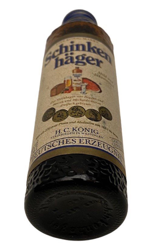 SCHİNKEN HAGER 40 ML MİNYATÜR CİN İÇKİ ŞİŞESİ KAPAGI ACILMAMIŞ DOLU KOLEKSİYON 