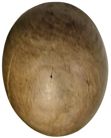 1950 AHŞAP EL TORNASINDA CEKİLMİŞ CORAP TAMİRİ İÇİN KULLANILAN YUMURTA