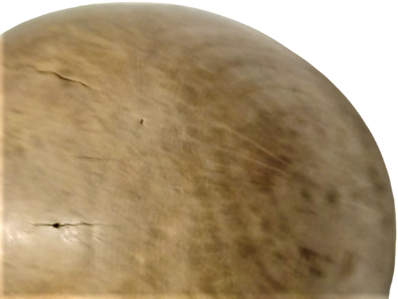 1950 AHŞAP EL TORNASINDA CEKİLMİŞ CORAP TAMİRİ İÇİN KULLANILAN YUMURTA