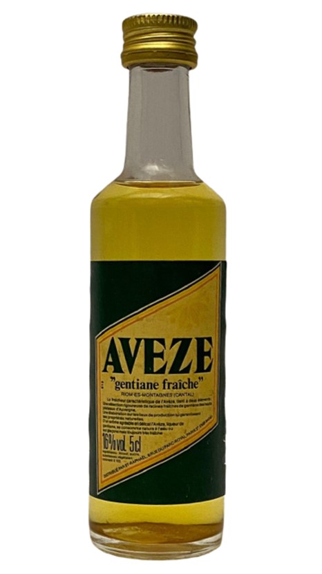 AVEZE GENTAİNE FRAİCHE 50 ML MİNYATÜR İÇKİ LİKÖR ŞİŞESİ KAPAGI ACILMAMIŞ DOLU KOLEKSİYON