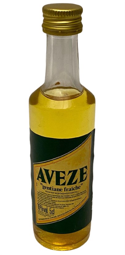 AVEZE GENTAİNE FRAİCHE 50 ML MİNYATÜR İÇKİ LİKÖR ŞİŞESİ KAPAGI ACILMAMIŞ DOLU KOLEKSİYON