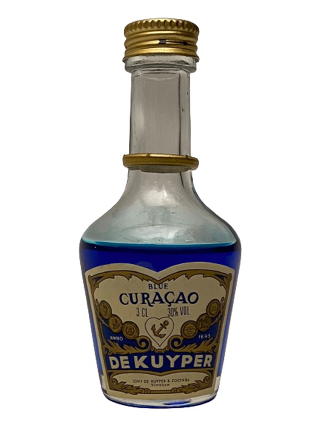 DE KUYPER CURAÇAO 30 ML MİNYATÜR İÇKİ LİKÖR ŞİŞESİ KAPAGI ACILMAMIŞ DOLU KOLEKSİYON