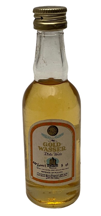 GILD WASSER LTOTA WODA 50 ML MİNYATÜR İÇKİ LİKÖR ŞİŞESİ KAPAGI ACILMAMIŞ DOLU KOLEKSİYON