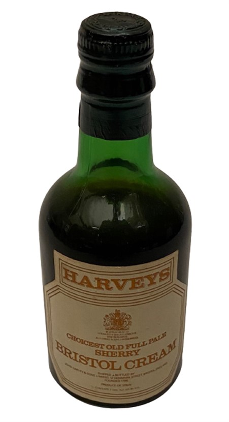 HARVEYS BRISTOL LİQUOR CREAM 50 ML MİNYATÜR İÇKİ LİKÖR ŞİŞESİ KAPAGI ACILMAMIŞ DOLU KOLEKSİYON