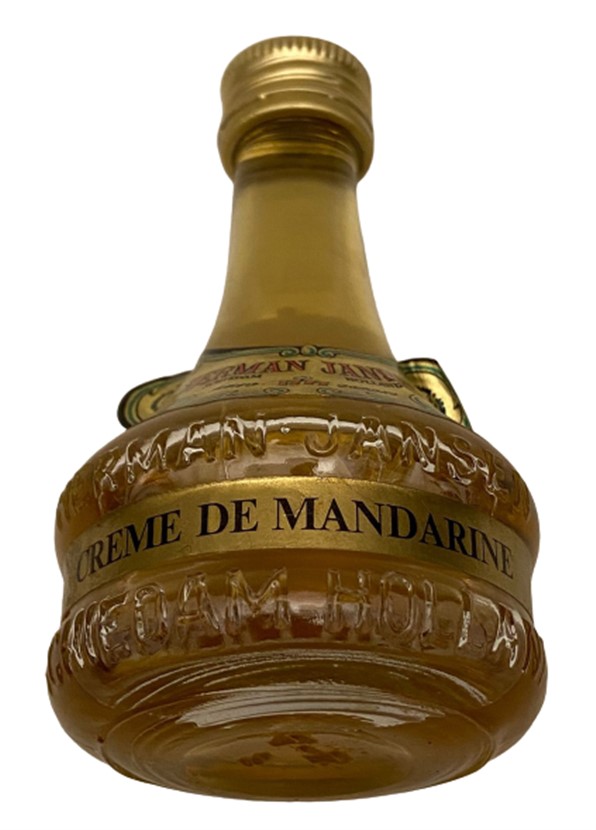 HERMAN JANSEN CREME DE MANDARINE 50 ML MİNYATÜR İÇKİ LİKÖR ŞİŞESİ KAPAGI ACILMAMIŞ DOLU KOLEKSİYON
