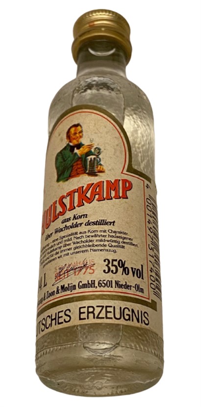 HULSTKAMP 40 ML MİNYATÜR İÇKİ LİKÖR ŞİŞESİ KAPAGI ACILMAMIŞ DOLU KOLEKSİYON