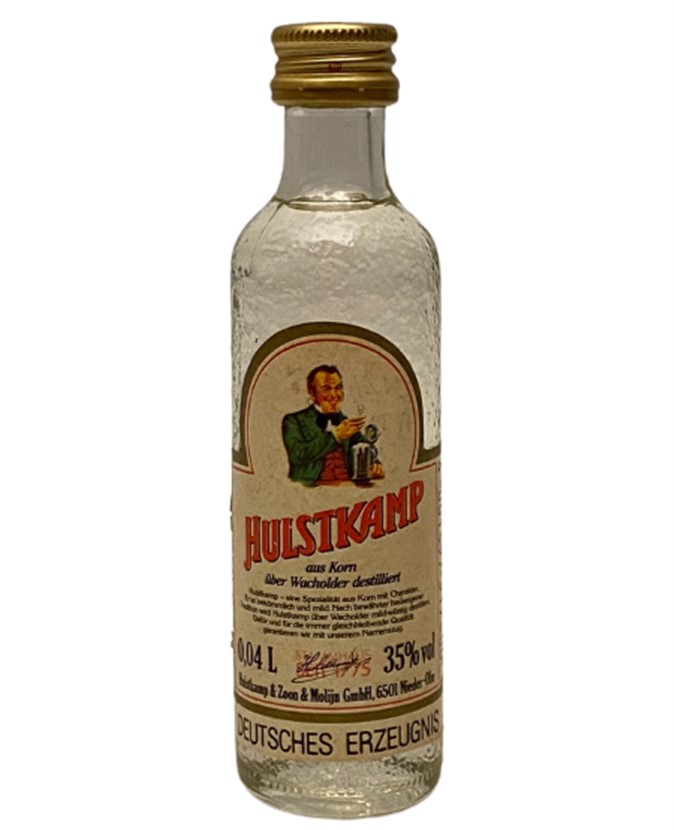 HULSTKAMP 40 ML MİNYATÜR İÇKİ LİKÖR ŞİŞESİ KAPAGI ACILMAMIŞ DOLU KOLEKSİYON