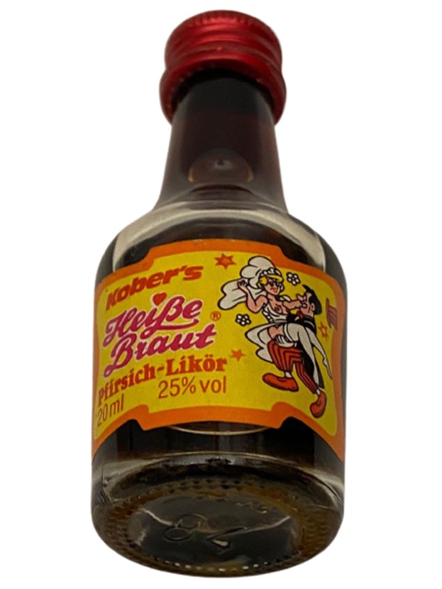 KOBER'S HEİSSE BRAUT 20 ML MİNYATÜR İÇKİ LİKÖR ŞİŞESİ KAPAGI ACILMAMIŞ DOLU KOLEKSİYON