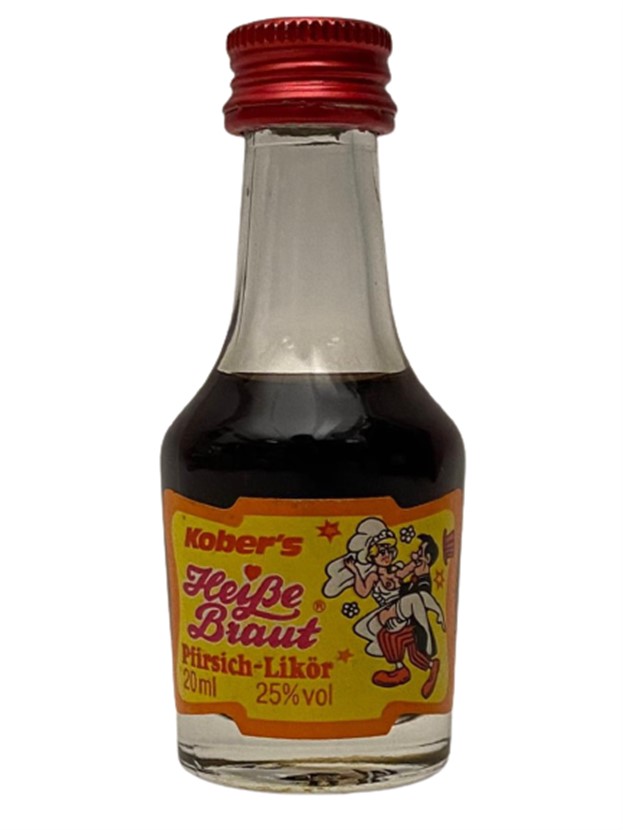 KOBER'S HEİSSE BRAUT 20 ML MİNYATÜR İÇKİ LİKÖR ŞİŞESİ KAPAGI ACILMAMIŞ DOLU KOLEKSİYON