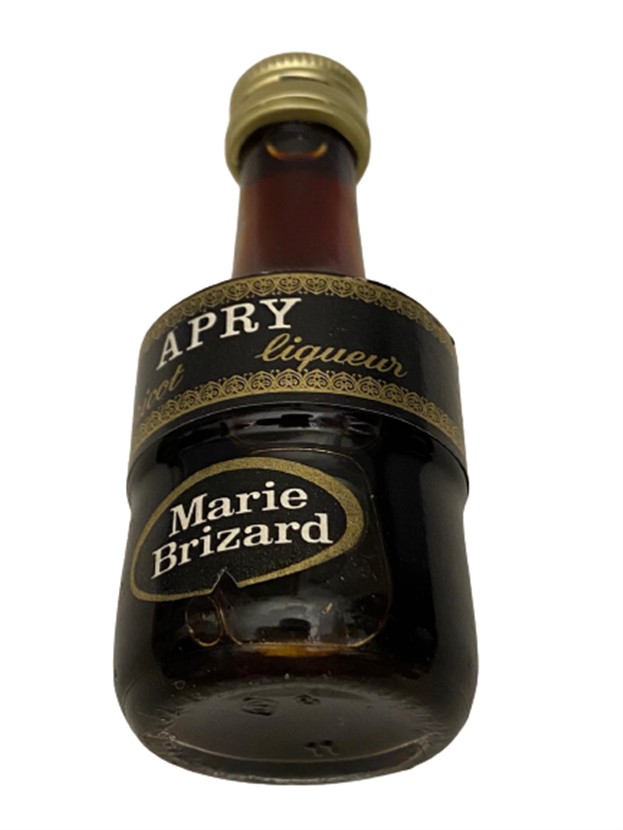 MARİE BRİZARD APRY 30 ML MİNYATÜR İÇKİ LİKÖR ŞİŞESİ KAPAGI ACILMAMIŞ DOLU KOLEKSİYON