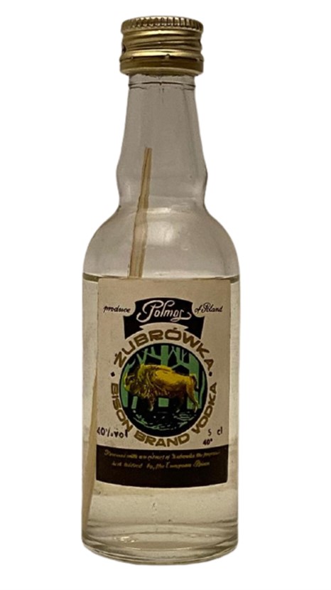 POLMOS ZUBROWKA BISON BRAND VODKA 50 ML MİNYATÜR İÇKİ VOTKA ŞİŞESİ KAPAGI ACILMAMIŞ DOLU KOLEKSİYON