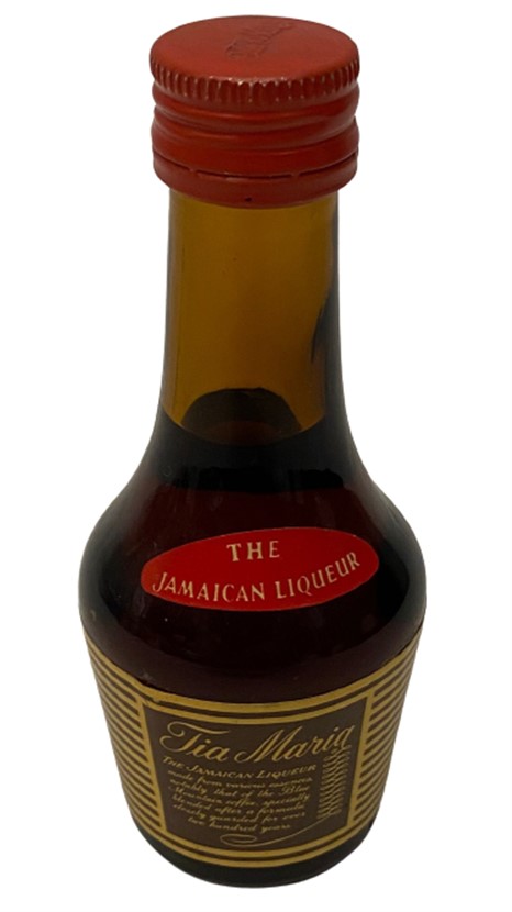 TİA MARİA JAMAİCAN LİQUEUR 50 ML MİNYATÜR İÇKİ LİKÖR ŞİŞESİ KAPAGI ACILMAMIŞ DOLU KOLEKSİYON