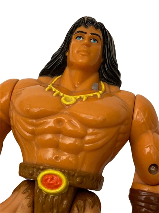 1992 CONAN PROPERTİES INC. BARBAR CONAN HAREKETLİ FİGÜR KOLEKSİYON OYUNCAK 