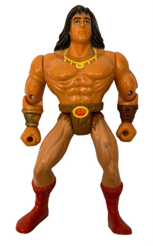 1992 CONAN PROPERTİES INC. BARBAR CONAN HAREKETLİ FİGÜR KOLEKSİYON OYUNCAK 