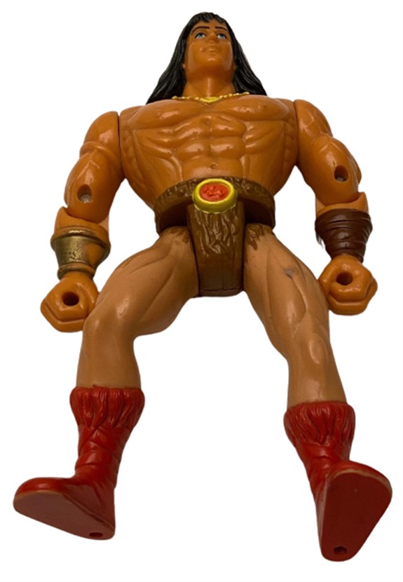 1992 CONAN PROPERTİES INC. BARBAR CONAN HAREKETLİ FİGÜR KOLEKSİYON OYUNCAK 