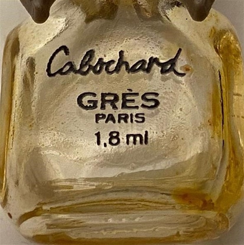 GRES CABOCHARD 1.8  ML MİNYATÜR CAM KAPAKLI PARFÜM ŞİŞESİ