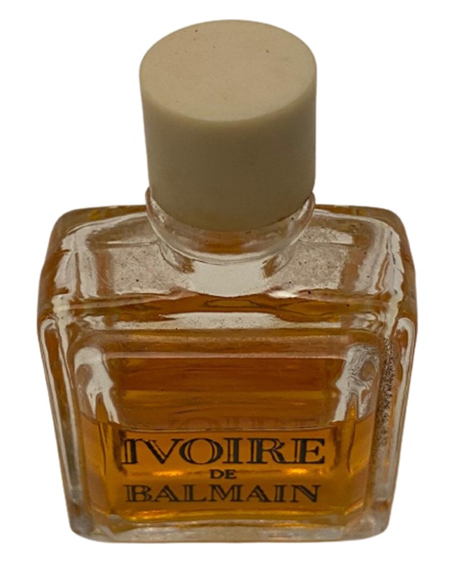 IVOIRE DE BALMAIN 7.5 ML MİNYATÜR PARFÜM KAPAKLI CAM ŞİŞE