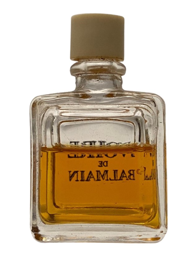 IVOIRE DE BALMAIN 7.5 ML MİNYATÜR PARFÜM KAPAKLI CAM ŞİŞE